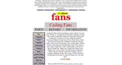 Desktop Screenshot of faninfo.com